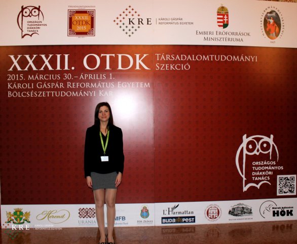 OTDK fal előtt készült képek